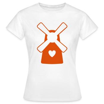 Windmill - Women's T-Shirt - white - Front - AI Model Female 172 dark (172cm)