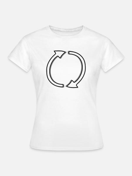 Pfeile - Frauen T-Shirt - Weiß
