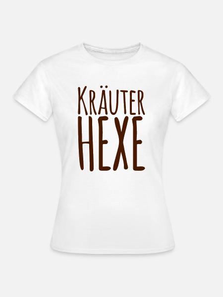 Kräuter Hexe - Frauen T-Shirt - Weiß