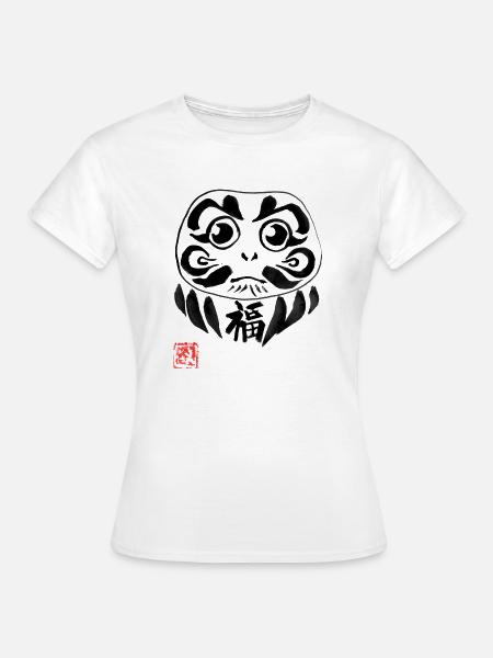 daruma - Frauen T-Shirt - Weiß