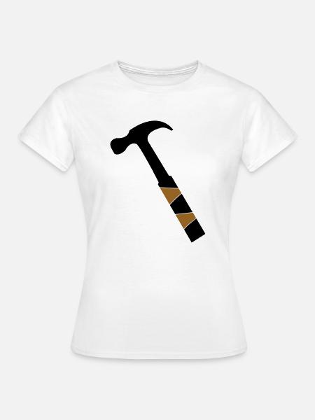 Hammer - Frauen T-Shirt - Weiß