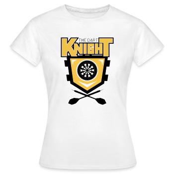 Dart Knight Emblem - Frauen T-Shirt - Weiß - Vorne - AI Model Female 172 dark (172cm)