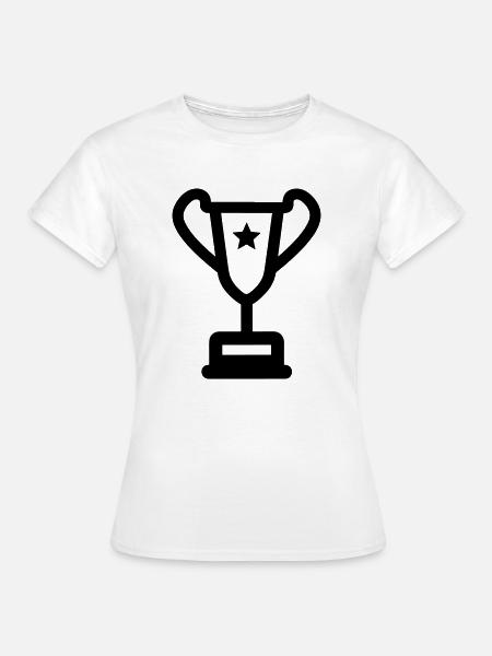 Trophäe - Frauen T-Shirt - Weiß