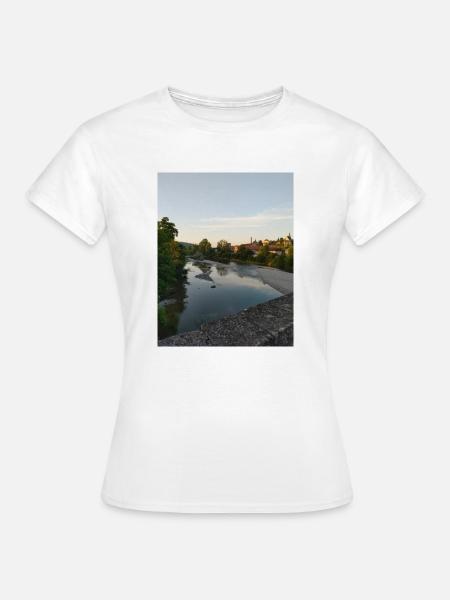 Abendstimmung - Frauen T-Shirt - Weiß
