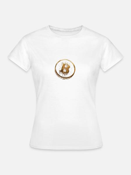 Bitcoin - Frauen T-Shirt - Weiß