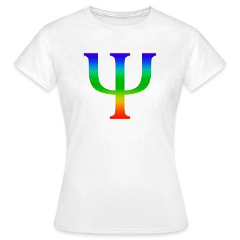 psychologie - T-shirt Femme - blanc - Devant - AI Model Female 172 dark (172cm)