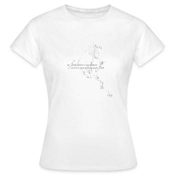 cheval sans peur - T-shirt Femme - blanc - Devant - AI Model Female 172 dark (172cm)
