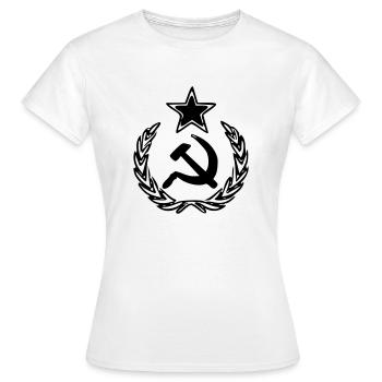 urss - T-shirt Femme - blanc - Devant - AI Model Female 172 dark (172cm)