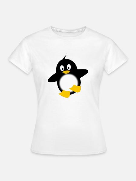 Little penguin - Frauen T-Shirt - Weiß