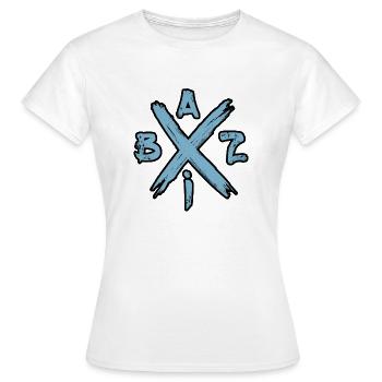 Bazi funny Bavaria motif - Women's T-Shirt - white - Front - AI Model Female 172 dark (172cm)