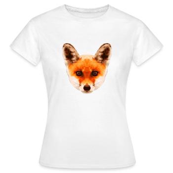 Renard bébé * Foxy bébé * Hypnose renard Hypnose renard - T-shirt Femme - blanc - Devant - AI Model Female 172 dark (172cm)