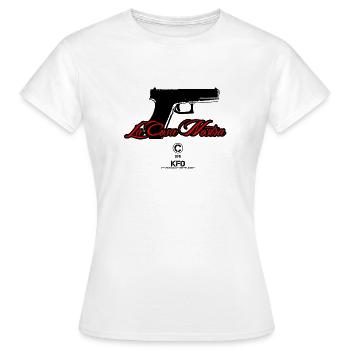 mafia - Frauen T-Shirt - Weiß - Vorne - AI Model Female 172 dark (172cm)