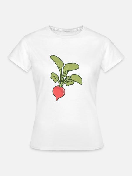 Radieschen - Frauen T-Shirt - Weiß