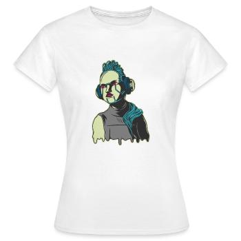 Roboter - Frauen T-Shirt - Weiß - Vorne - AI Model Female 172 dark (172cm)