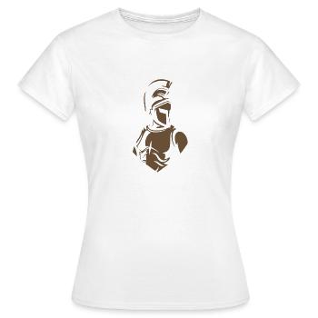 Spartans - Women's T-Shirt - white - Front - AI Model Female 172 dark (172cm)