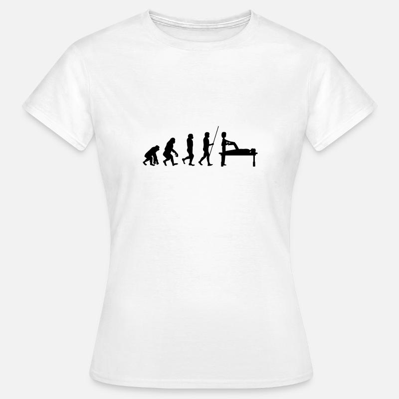 Physiotherapist Phyio Evolution - Women's T-Shirt - white