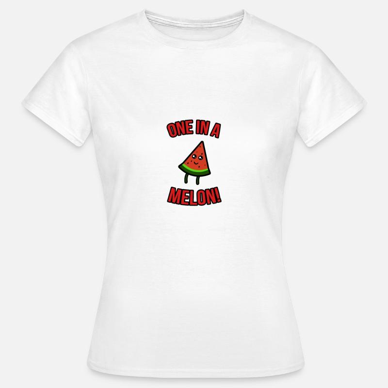 one in a melon - Women's T-Shirt - white