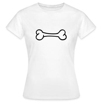 Bone - Women's T-Shirt - white - Front - AI Model Female 172 dark (172cm)