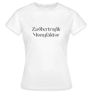 Zaubertrank Manufaktur - Frauen T-Shirt - Weiß - Vorne - AI Model Female 172 dark (172cm)