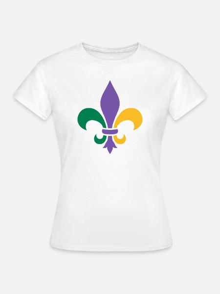 Mardi Gras - Frauen T-Shirt - Weiß