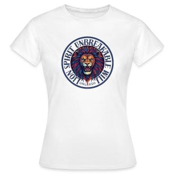 Volonté inébranlable - T-shirt Femme - blanc - Devant - AI Model Female 172 dark (172cm)