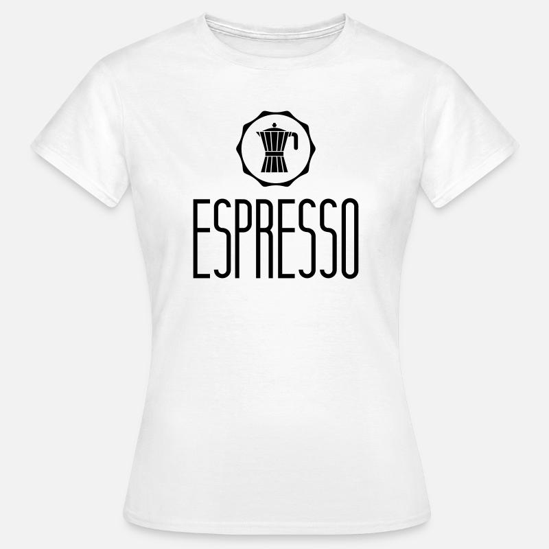 espresso - Women's T-Shirt - white