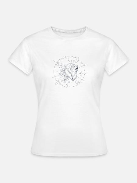 Ice Bear - Frauen T-Shirt - Weiß
