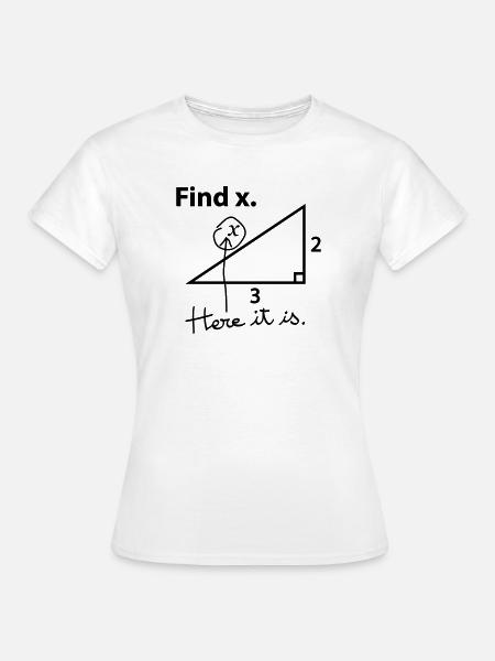 Find X. - Women's T-Shirt - white