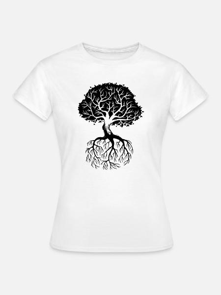 Roots - Frauen T-Shirt - Weiß