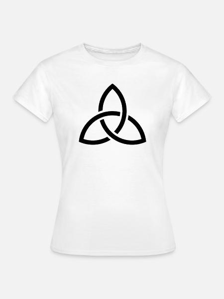 Celtic Knot - Frauen T-Shirt - Weiß