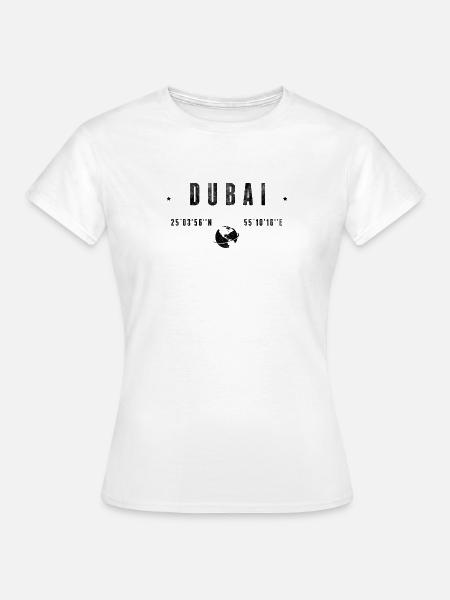 Dubai - Maglietta da donna - bianco