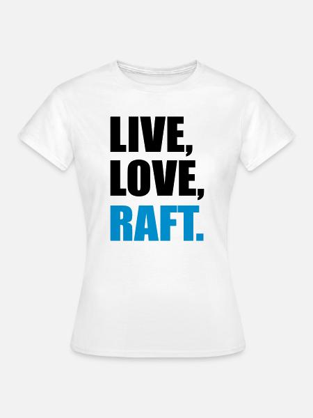 Rafting - Frauen T-Shirt - Weiß