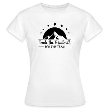 Outdoor - Women's T-Shirt - white - Front - AI Model Female 172 dark (172cm)