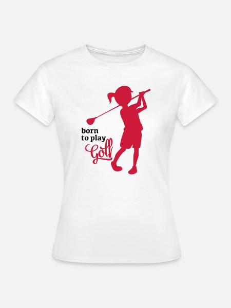 Golf - Frauen T-Shirt - Weiß