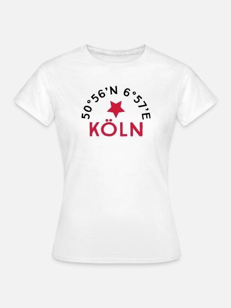 Köln - Frauen T-Shirt - Weiß