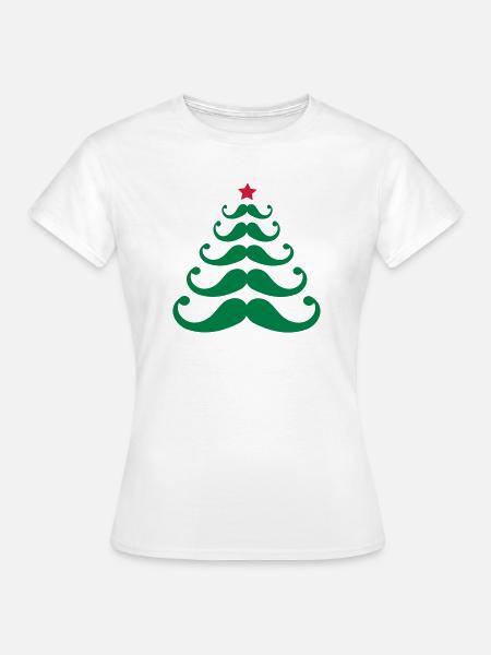Weihnachtsbaum - Frauen T-Shirt - Weiß