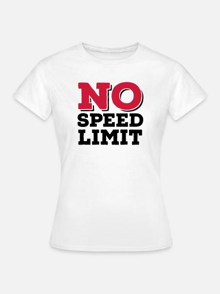 6061912 121780076 speed2 - Frauen T-Shirt - Weiß