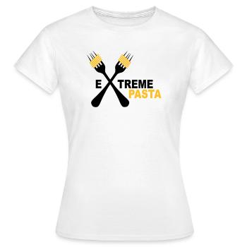 Pasta - Frauen T-Shirt - Weiß - Vorne - AI Model Female 172 dark (172cm)
