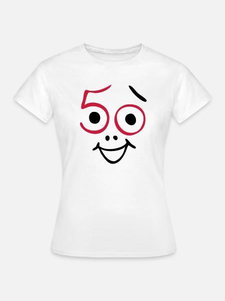 50 ans et toujours frais! - T-shirt Femme - blanc