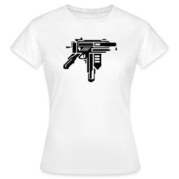 creative weapons all in one - T-shirt Femme - blanc - Devant - AI Model Female 172 dark (172cm)