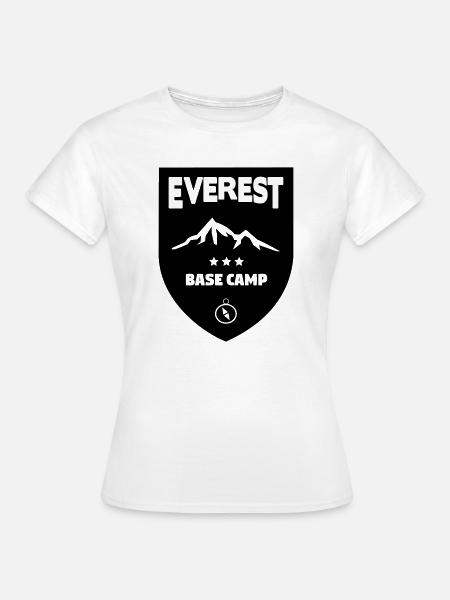 Mount Everest Basecamp - Women's T-Shirt - white