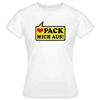 liebe und mehr - Frauen T-Shirt - Weiß - Vorne - AI Model Female 172 dark (172cm)