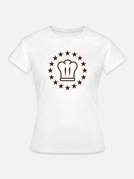 Sternekoch - Frauen T-Shirt - Weiß