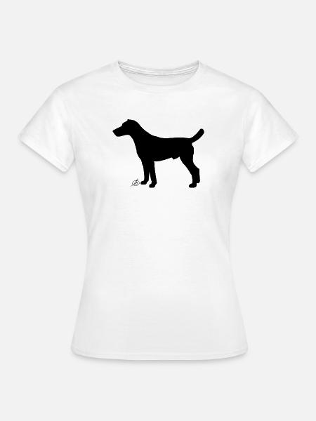 Jagdterrier - Frauen T-Shirt - Weiß