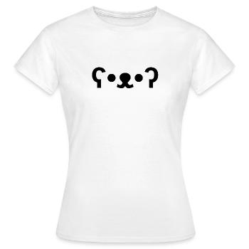 porter - T-shirt Femme - blanc - Devant - AI Model Female 172 dark (172cm)