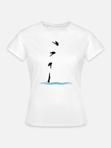High diving - Women's T-Shirt - white
