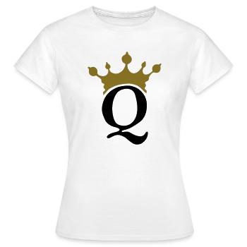 Girl power - Women's T-Shirt - white - Front - AI Model Female 172 dark (172cm)