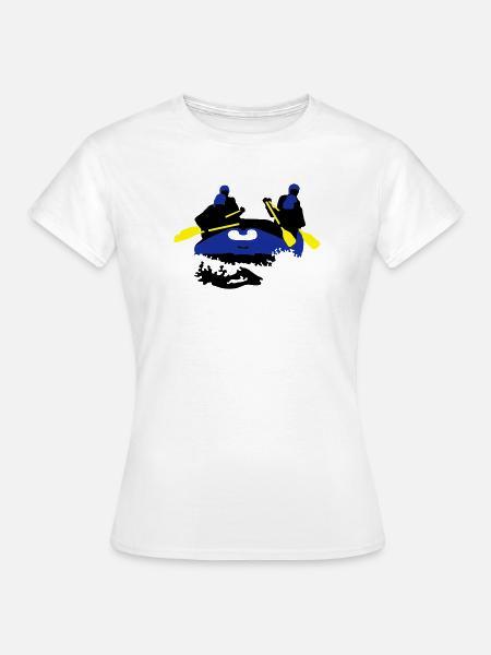 Rafting - Frauen T-Shirt - Weiß