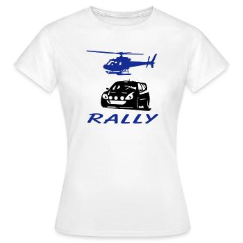 Rally - Frauen T-Shirt - Weiß - Vorne - AI Model Female 172 dark (172cm)
