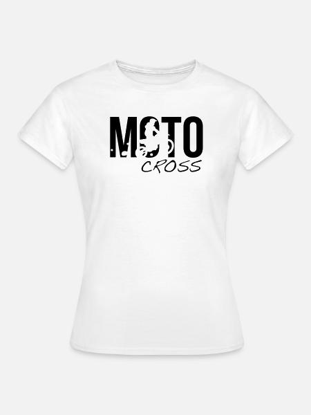 motocross - Frauen T-Shirt - Weiß
